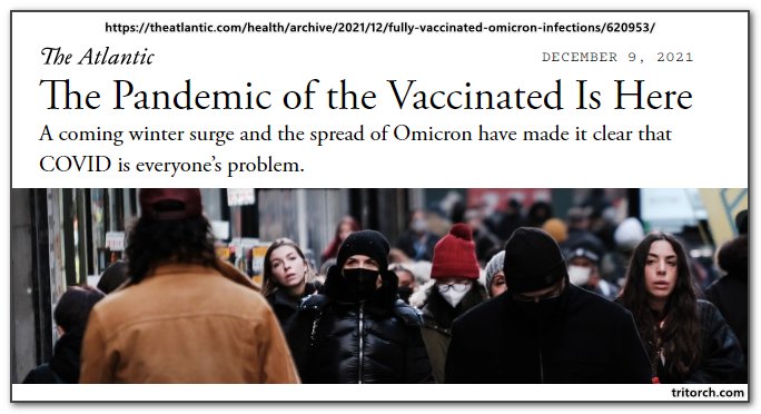 !ThePandemicOfTheVaccinatedIsHere