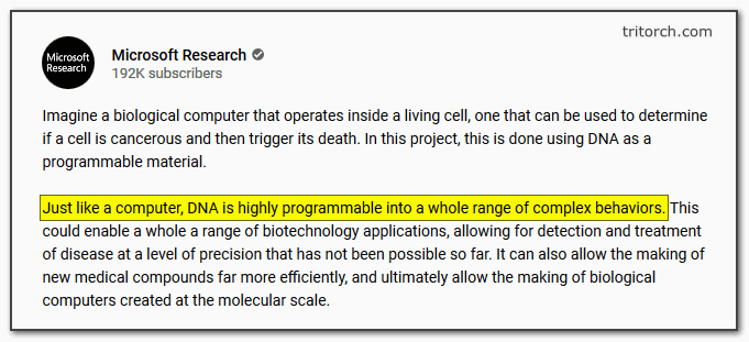MicrosoftResearchJustLikeAComputerDNAIsHighlyProgrammableIntoAWholeRangeOfComplexBehaviors